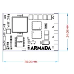 Регулятор живлення ARMADA UBEC 12S 6-55V - 5V/8V/12V 5A - Зображення 5