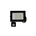 LED прожектор з датчиком руху 30Вт  3000 Лм  6500К   холодний білий  SMD2835