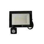 LED прожектор з датчиком руху  50Вт  5000 Лм  6500К   холодний білий  SMD2835