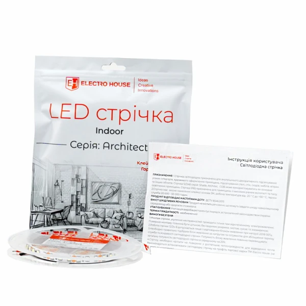 LED стрічка 13,5 Вт 12В синій, серія Architect, гарантія 3 роки