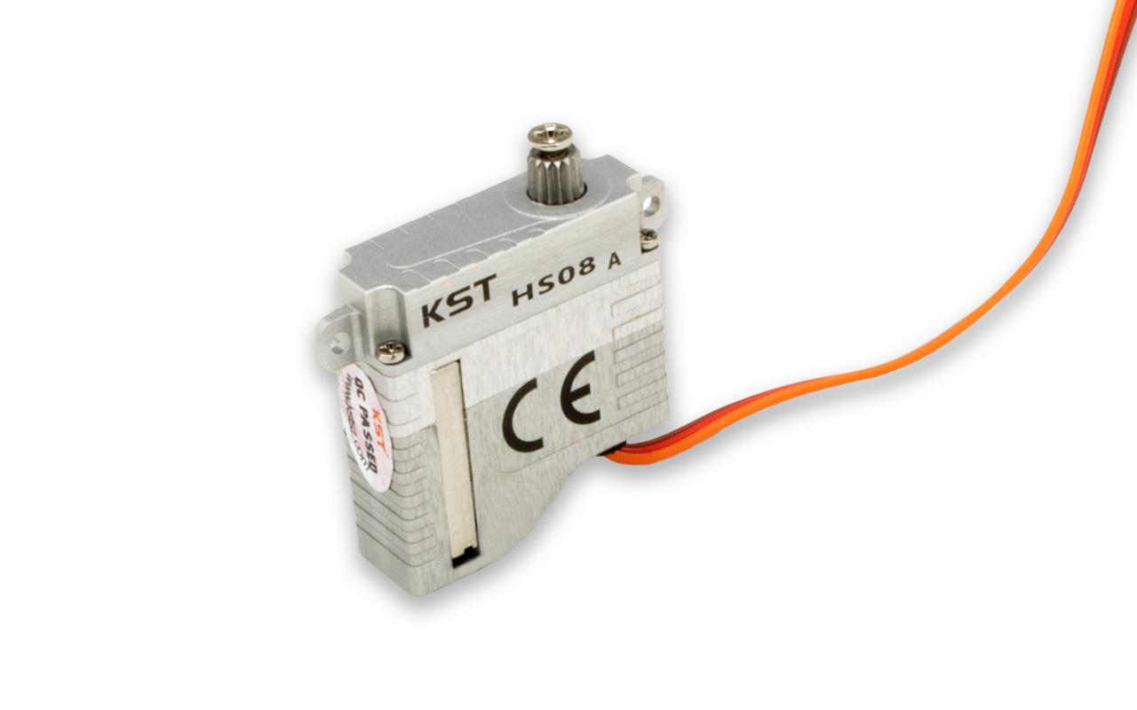 KST-HP0023.0142_01-original.jpg Сервопривід для планерів 11г KST HS08A 5,2кг/0,11сек 15T цифровий - Зображення 1