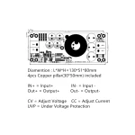 Регулятор напруги QSKJ DC-DC 10-60В - 13-97В 1200Вт - Зображення 5