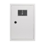 Корпус обліку металевий Light 12 модулів 1фл, вбудований IP31, серії UBox АСКО