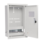 Корпус обліку металевий Light 12 модулів 3фл, вбудований IP31, серії UBox АСКО