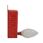 LED лампа С37   5Вт  E14   4100К 450 Лм  165-265 В - Зображення 2