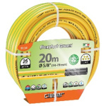 Claber Шланг поливальний 5/8" 20м Flexyfort Green, жовтий з зел. полосою