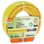 Claber Шланг поливальний 5/8" 20м Flexyfort Green, жовтий з зел. полосою