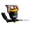 Лампа газова паяльна MASTERTOOL п'єзопідпал/обертання 360° Ø 20.2 мм/1300°С 1.7 кВт 123 г/год 44-5115 - Зображення 2