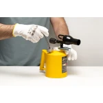 Лампа паяльна бензинова MASTERTOOL 1.0 л 1100°С 32 мм 1200 г/год 0.25 МПа 44-5210 - Зображення 4