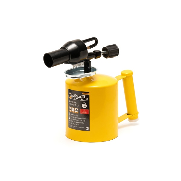 Лампа паяльна бензинова MASTERTOOL 1.0 л 1100°С 32 мм 1200 г/год 0.25 МПа 44-5210
