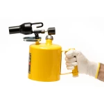 Лампа паяльна бензинова MASTERTOOL 2.0 л 1100°С 32 мм 1200 г/год 0.25 МПа 44-5220 - Зображення 3