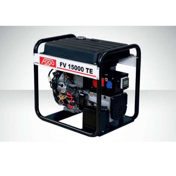 FOGO Генераторна установка FV15000TE 3ф-12,5кВА/1ф-6кВт, двиг.B&S, бак-45л, ел.старт, стаб.напруги, асинхрон.ген.ІР54