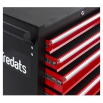 Візок для майстерні з інструментами REDATS 7 шухляд COMPACT Black - Зображення 7