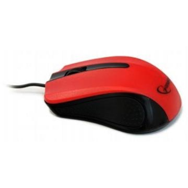 Миша Gembird MUS-101-R Red, Optical, USB, 1200 dpi