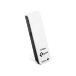 Мережевий адаптер USB TP-LINK TL-WN727N, White, до 150 Мбит/с, 802.11n, WPS, USB 2.0, вбудована антена