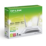 Роутер TP-LINK TL-MR3420, White, 3G/4G, WiFi (2.4GHz до 300 Mb/s), 4xLan/1xWan/1xUSB для підключення 3G/4G USB-модему, 2 всеспрямовані не знімні антени, 204 х 138 х 44 мм - Зображення 4