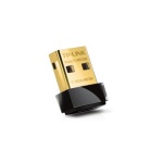 Мережевий адаптер USB TP-LINK TL-WN725N, Black, до 150 Мбит/с, 802.11n, USB 2.0, вбудована антена, ультракомпактний розмір