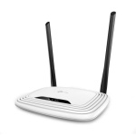 Роутер TP-LINK TL-WR841N, Wi-Fi 802.11b/g/n, до 300 Mb/s, 2.4GHz, 4 LAN 10/100 Mb/s, RJ45 10/100Mb/s (FE), 2 зовнішні не знімні антени - Зображення 2