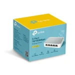 Комутатор TP-LINK TL-SF1005D, 5x10/100 Mb/s, пластиковий корпус, некерований - Зображення 3
