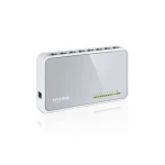 Комутатор TP-LINK TL-SF1008D, White/Gray, 8-портовий, 10/100 Мбіт/с, некерований, пластиковий корпус