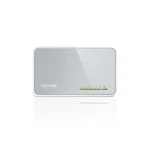 Комутатор TP-LINK TL-SF1008D, White/Gray, 8-портовий, 10/100 Мбіт/с, некерований, пластиковий корпус - Зображення 2
