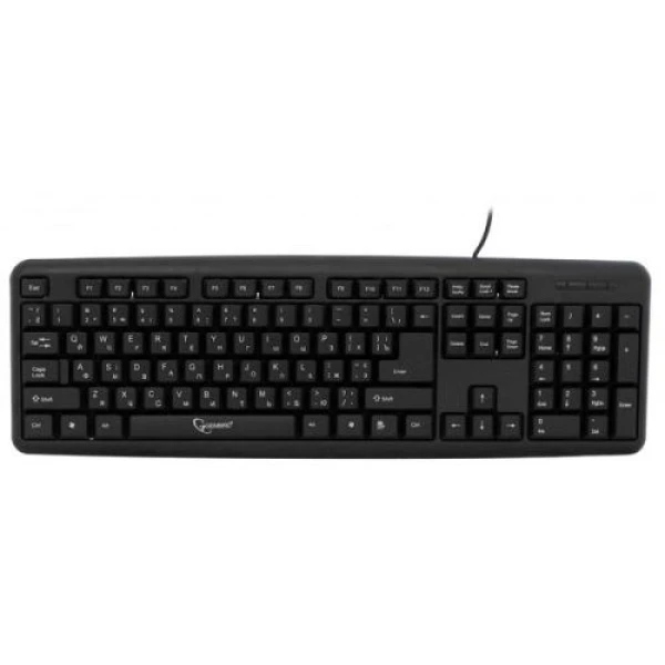 Клавіатура Gembird KB-103-UA Black, PS/2, стандартна