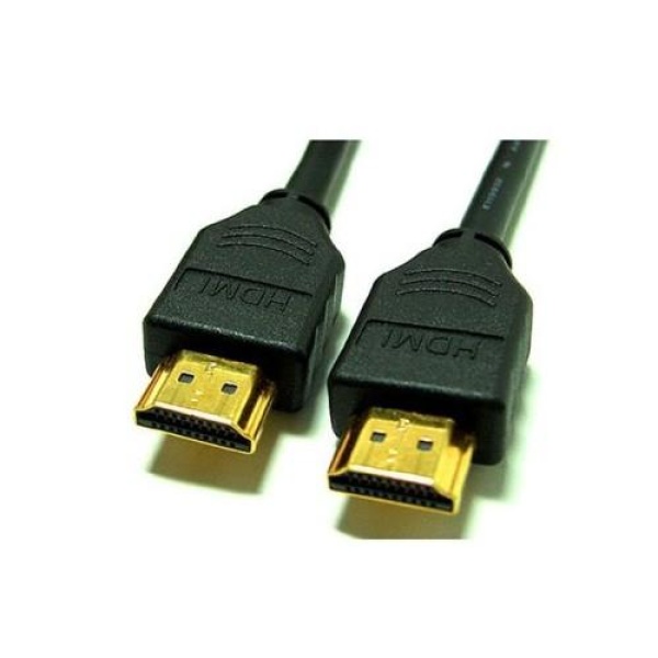 Кабель HDMI (M) - HDMI (M), 1 м, Black, Atcom, V1.4 (17390)