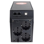 Джерело безперебійного живлення PowerCom RPT-600AP Schuko, 600 ВА, 360 Вт, лінійно-інтерактивний, AVR - Зображення 2
