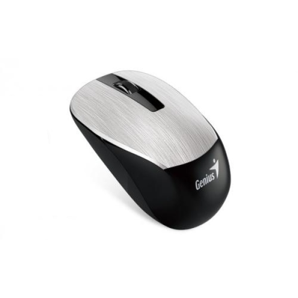 Миша бездротова Genius NX-7015, Silver, 2.4 GHz, оптична (сенсор BlueEye), 1200 dpi, 3 кнопки, 1xAA
