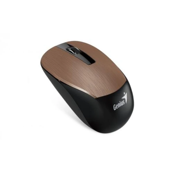 Миша бездротова Genius NX-7015, Brown, USB 2.4 GHz, оптична (сенсор BlueEye), 1200 dpi, 3 кнопки, 1xAA