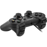 Геймпад Defender Omega, Black, USB, для ПК, вібрація, 12 кнопок, 2 аналогових стику, D-Pad (64247) - Зображення 2