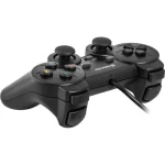 Геймпад Defender Omega, Black, USB, для ПК, вібрація, 12 кнопок, 2 аналогових стику, D-Pad (64247) - Зображення 2