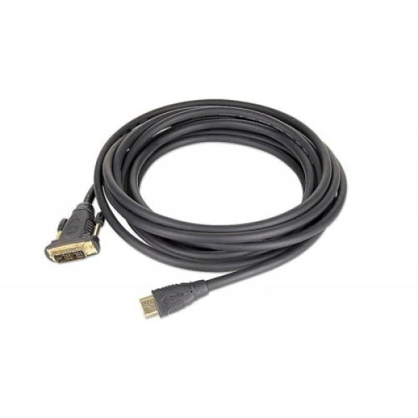 Кабель HDMI (M) - DVI-D (M, 18-pin), 3 м, Black, Cablexpert (CC-HDMI-DVI-10)