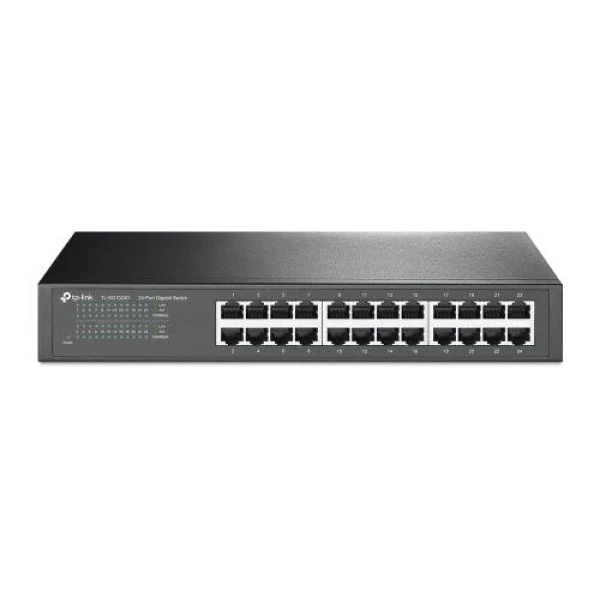 Комутатор TP-LINK TL-SG1024D, 24x100/1000 Mb/s, некерований