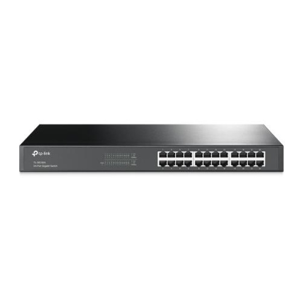 Комутатор TP-LINK TL-SG1024, 24x100/1000 Mb/s, металевий корпус, некерований