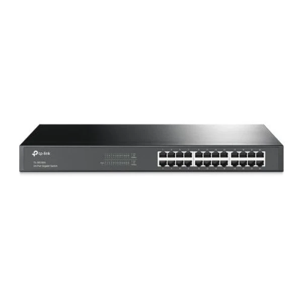 Комутатор TP-LINK TL-SG1024, 24x100/1000 Mb/s, металевий корпус, некерований