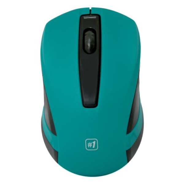 Миша бездротова Defender MM-605, Dark Green/Black, USB, оптична, 1200 dpi, 3 кнопки, 2xAAA (52607)