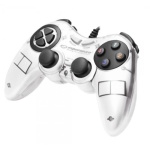 Геймпад Esperanza GX400 "Fighter", White, USB, вібрація, для PC, 2 аналогових стіка, 12 кнопок (EGG105W)