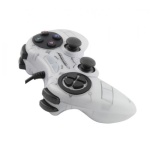 Геймпад Esperanza GX400 "Fighter", White, USB, вібрація, для PC, 2 аналогових стіка, 12 кнопок (EGG105W) - Зображення 2