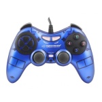 Геймпад Esperanza GX400 "Fighter", Dark Blue, USB, вібрація, для PC, 2 аналогових стіка, 12 кнопок (EG105B) - Зображення 3