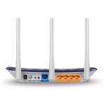 Роутер TP-LINK Archer C20, Wi-Fi 802.11a/b/g/n/ac, до 733 Mb/s, 2.4/5GHz, 4 LAN 10/100 Mb/s, RJ45 10/100Mb/s (FE), IPTV, FTP server / Print server, 3 зовнішні незнімні антени - Зображення 3