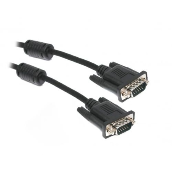 Кабель VGA (M) - VGA (M), 3 м, Black, Maxxter (V-VGA-10)