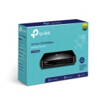 Комутатор TP-LINK TL-SF1024M, 24x10/100 Mb/s, пластмасовий корпус, некерований - Зображення 4
