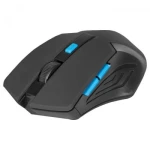 Миша бездротова Defender Accura MM-275, Black/Blue, USB, оптична, 800/1200/1600 dpi, 6 кнопок, 1xAA (52275)