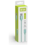 Кабель USB 2.0 AM - microUSB (5P), 1 м, Mint, ColorWay, 2.1A (CW-CBUM002-MT) - Зображення 2