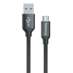 Кабель USB 2.0 AM - microUSB (5P), 1 м, Black, ColorWay, 2.1A (CW-CBUM002-BK)