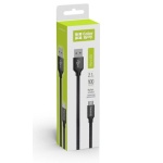 Кабель USB 2.0 AM - microUSB (5P), 1 м, Black, ColorWay, 2.1A (CW-CBUM002-BK) - Зображення 2