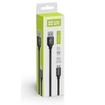 Кабель USB 2.0 AM - microUSB (5P), 1 м, Black, ColorWay, 2.1A (CW-CBUM002-BK) - Зображення 2