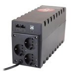 Джерело безперебійного живлення PowerCom RPT-1000AP Schuko Black, 1000 ВА, 600 Вт, лінійно-інтерактивний, AVR, 3 розетки (Schuko), батарея 12В/9Аг x 1 шт - Зображення 2