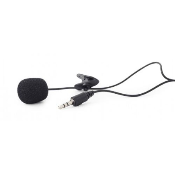 Мікрофон Gembird MIC-C-01 Black, прищіпка